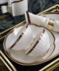 Gold Series  family Dinner Set