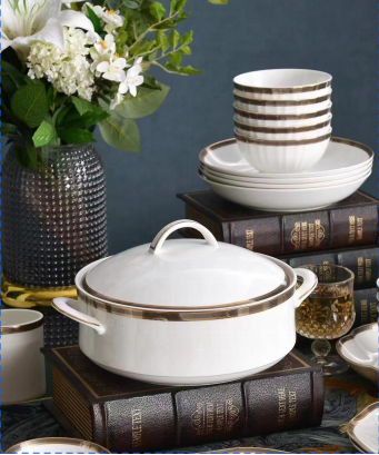 Gold Series  family Dinner Set