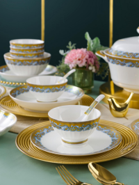 Gold Dinner Set