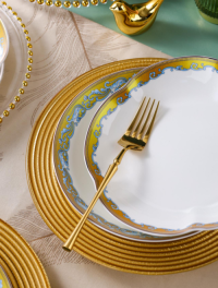 Gold Dinner Set