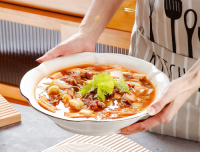 Petal soup bowl