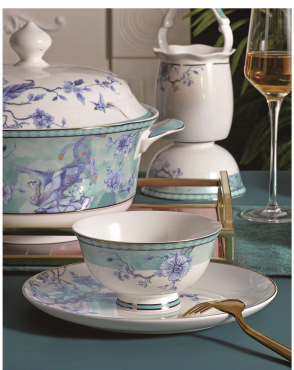 European simple dinner set