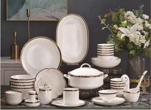 Gold Series  family Dinner Set