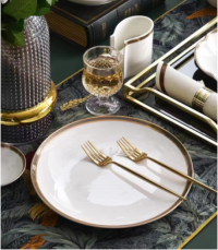 Gold Series  family Dinner Set